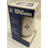 SIGNED Kurt Warner Wilson Mini NFL Autograph Football Leather Ball The Duke Box