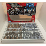 2007 Transformers Chess Set Parker Brothers 32 Pieces Ages 9+ Hasbro Metal Plastic