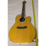 AS-IS Applause AE 38 Kaman Ovation Natural Acoustic Electric Guitar Roundback 6-String
