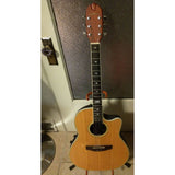 AS-IS Applause AE 38 Kaman Ovation Natural Acoustic Electric Guitar Roundback 6-String