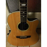 AS-IS Applause AE 38 Kaman Ovation Natural Acoustic Electric Guitar Roundback 6-String