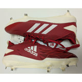 11 Men Adidas Adizero Afterburner Baseball Cleats Red/White Light Synthetic Spikes CG5217