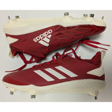 11 Men Adidas Adizero Afterburner Baseball Cleats Red/White Light Synthetic Spikes CG5217