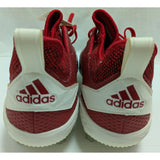 11 Men Adidas Adizero Afterburner Baseball Cleats Red/White Light Synthetic Spikes CG5217