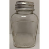 7" Golden West Coffee Jar Lid Embossed Vacuum Packed Closset Devers Portland OR Glass