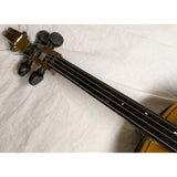 1980 Engelhardt 3/4 Model E121 Cello 5534 Travelite Case Bow USA Made Vintage