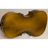 1980 Engelhardt 3/4 Model E121 Cello 5534 Travelite Case Bow USA Made Vintage