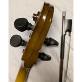 1980 Engelhardt 3/4 Model E121 Cello 5534 Travelite Case Bow USA Made Vintage