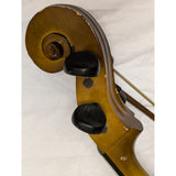 1980 Engelhardt 3/4 Model E121 Cello 5534 Travelite Case Bow USA Made Vintage