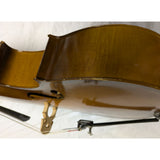 1980 Engelhardt 3/4 Model E121 Cello 5534 Travelite Case Bow USA Made Vintage