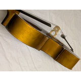 1980 Engelhardt 3/4 Model E121 Cello 5534 Travelite Case Bow USA Made Vintage