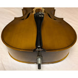 1980 Engelhardt 3/4 Model E121 Cello 5534 Travelite Case Bow USA Made Vintage