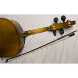 1980 Engelhardt 3/4 Model E121 Cello 5534 Travelite Case Bow USA Made Vintage