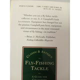 Signed Classic & Antique Fly-Fishing Tackle A.J. Campbell Hardcover Edition Collectors & Anglers Guide