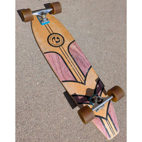 36" Vintage Kryptonics Skateboard Top Shelf Slalom Sector Nine Wheels