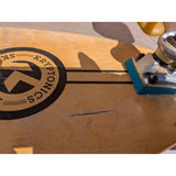 36" Vintage Kryptonics Skateboard Top Shelf Slalom Sector Nine Wheels