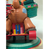 RARE Vintage ENESCO Lustre Fame Musical Christmas Rocking Horse Jingle Bell 1994