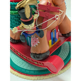 RARE Vintage ENESCO Lustre Fame Musical Christmas Rocking Horse Jingle Bell 1994