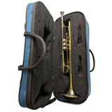 AS-IS 2001 Getzen 300 Series Trumpet Elkhorn Wisconsin Gold Brass 7C Case