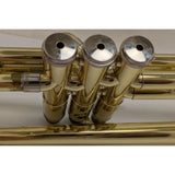 AS-IS 2001 Getzen 300 Series Trumpet Elkhorn Wisconsin Gold Brass 7C Case