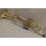AS-IS 2001 Getzen 300 Series Trumpet Elkhorn Wisconsin Gold Brass 7C Case