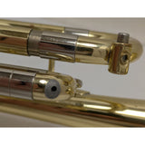 AS-IS 2001 Getzen 300 Series Trumpet Elkhorn Wisconsin Gold Brass 7C Case