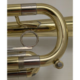 AS-IS 2001 Getzen 300 Series Trumpet Elkhorn Wisconsin Gold Brass 7C Case
