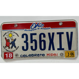 356XIV Ohio Celebrate Kids License Plate 356 Porsche Speak Up for Children