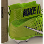 US 18 Mens Nike Green Navy Lunarbeast Elite TD PF Football Cleats NikeSkin 847588-429