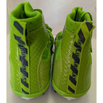 US 18 Mens Nike Green Navy Lunarbeast Elite TD PF Football Cleats NikeSkin 847588-429