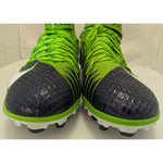 US 18 Mens Nike Green Navy Lunarbeast Elite TD PF Football Cleats NikeSkin 847588-429