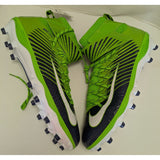 US 18 Mens Nike Green Navy Lunarbeast Elite TD PF Football Cleats NikeSkin 847588-429