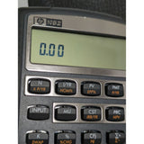 Hp 10bii Financial Calculator With Leather Case School Student Business