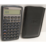 Hp 10bii Financial Calculator With Leather Case School Student Business
