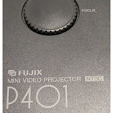 AS-IS Parts Repair Fuji Fujix P401 Mini Video Projector KL-HP40 Bulb AC-P401U Power Adaptor Folding Tripod