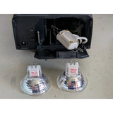 AS-IS Parts Repair Fuji Fujix P401 Mini Video Projector KL-HP40 Bulb AC-P401U Power Adaptor Folding Tripod