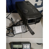 AS-IS Parts Repair Fuji Fujix P401 Mini Video Projector KL-HP40 Bulb AC-P401U Power Adaptor Folding Tripod