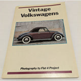 1985 Vintage Volkswagens Paperback By Flat 4 Project Photography VW Collectors Guide Book