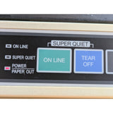 24 PIN Panasonic KX-P2023 Quiet Impact Dot Matrix Printer Beige Vintage PC IBM