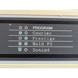 24 PIN Panasonic KX-P2023 Quiet Impact Dot Matrix Printer Beige Vintage PC IBM