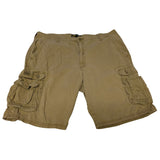 Size 40 41 not42 Lee Mens Cargo Shorts  100% Cotton Relaxed Fit Tan Khaki Multiple Pockets