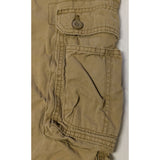 Size 40 41 not42 Lee Mens Cargo Shorts  100% Cotton Relaxed Fit Tan Khaki Multiple Pockets