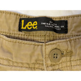 Size 40 41 not42 Lee Mens Cargo Shorts  100% Cotton Relaxed Fit Tan Khaki Multiple Pockets