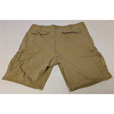 Size 40 41 not42 Lee Mens Cargo Shorts  100% Cotton Relaxed Fit Tan Khaki Multiple Pockets