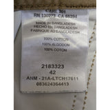 Size 40 41 not42 Lee Mens Cargo Shorts  100% Cotton Relaxed Fit Tan Khaki Multiple Pockets