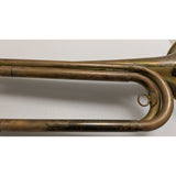 US Regulation Military Bugle Rexcraft Brass USA Horn W/ Mouthpiece Straight