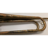 US Regulation Military Bugle Rexcraft Brass USA Horn W/ Mouthpiece Straight