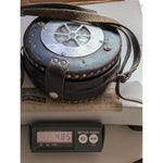 Lathams Watchmans Clock Vintage Steampunk Halloween Industrial Leather Strap