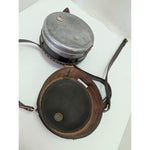 Lathams Watchmans Clock Vintage Steampunk Halloween Industrial Leather Strap