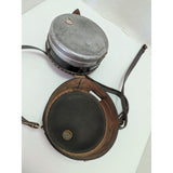 Lathams Watchmans Clock Vintage Steampunk Halloween Industrial Leather Strap